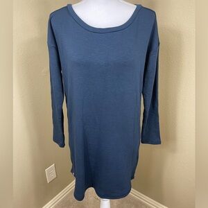 NWT Chaser tunic/sweatshirt dress — zippered sides size small women’s